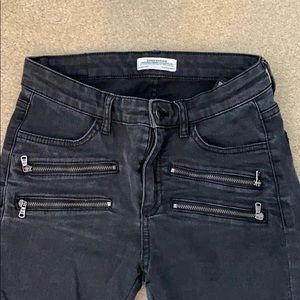 Zara Biker Denim